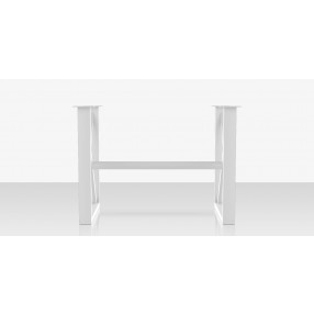 Source Furniture Contemporary Square X Style Bar Table Base Front