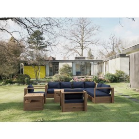 Anderson Teak Copacabana 7 Pieces Modular Deep Seating Set