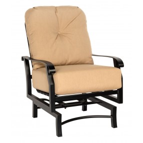 Woodard Cortland Cushion Spring Lounge Chair - Angled