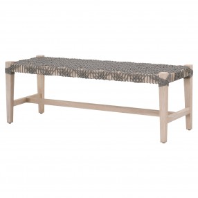 Essentials For Living Costa Outdoor Bench - Front Side Angle