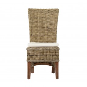 Nova Solo Wickerworks Salsa Dining Chair - Set of Two - Front Angle