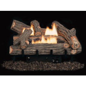 Superior Fireplaces 18" V Crescent Hill HD Log and HD Fiber