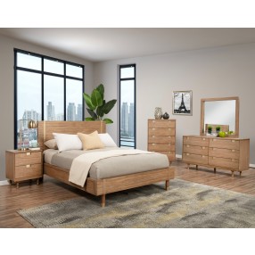 Alpine Furniture Easton Standard King Platform Bed - Lifestyle