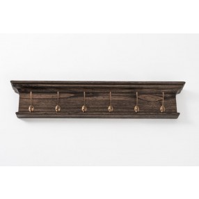 Nova Solo Halifax Mindi 6 Hook Coat Rack - Front Angle