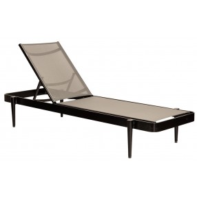 Woodard Daytona Sling Chaise Lounge - Angled