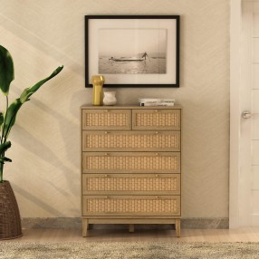 Anderson Teak Bodrum 43" Console Table - Front Lifestyle