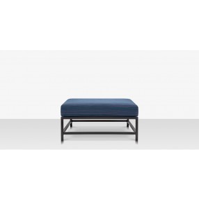 Source Furniture Delano Aluminum Square Ottoman