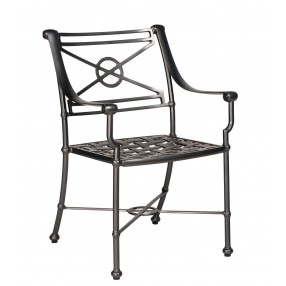 Woodard Delphi Dining Armchair - Without Cushion