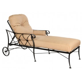 Woodard Derby Adjustable Chaise Lounge