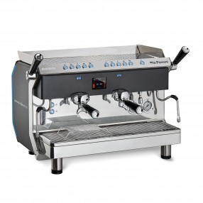 La Pavoni Desidierio 13 Liter Programmable + LCD Two Group Volumetric - Front Black