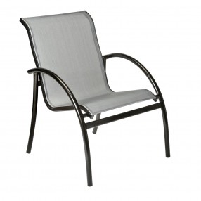 Woodard Tribeca Dining Armchair - Angled
