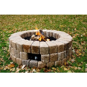 Outdoor Greatroom Company Round DIY Burner Kit 38 - Lifestyle