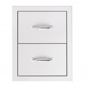  Summerset Grills 17" Double Drawer - Front