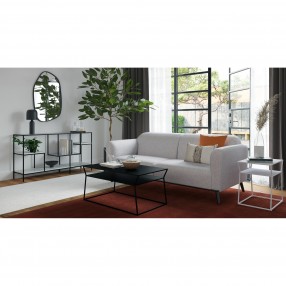 Moe's Home Collection Osaka Side Table - White - Lifestyle