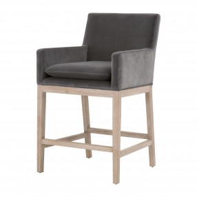 Essentials For Living Drake Counter Stool - Front Side Angle