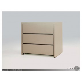 Blanche Half Dresser High Gloss Stone