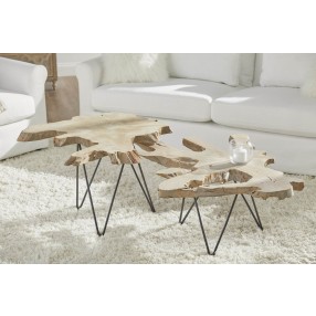 Essentials For Living Drift Nesting Coffee Table - Lifestyle