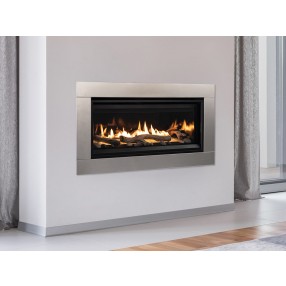 Superior Fireplaces 35" Linear DV Elec In NG/LP