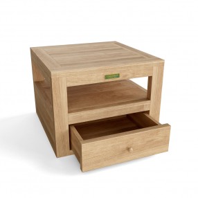 Anderson Teak Copacabana Side Table Open View