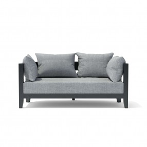 Anderson Teak Coronado Deep Seating Aluminum Loveseat