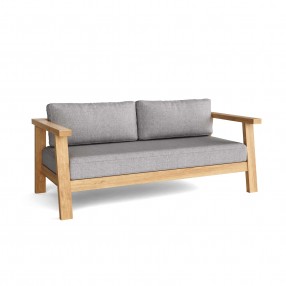 Anderson Teak Palermo Deep Seating Loveseat - Angled