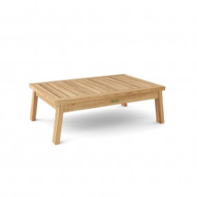 Anderson Teak Palermo Rectangular Coffee Table - Angled