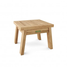 Anderson Teak Palermo Side Table - Angled