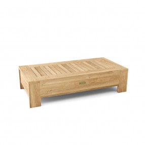 Anderson Teak Madera Rectangular Coffee Table - Angled View