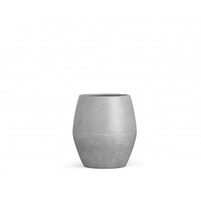 Azzurro Living Durban 16" Pot In Asteroid Concrete