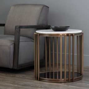 Sunpan Naxos End Table - Lifestyle