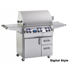 Fire Magic Echelon Diamond E660s Grill w/Flush Mounted Single Side Burner