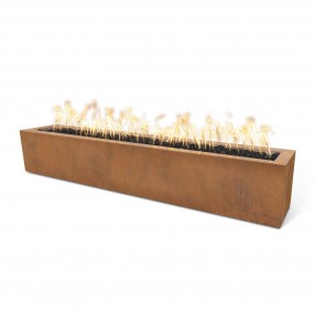 The Outdoor Plus Eaves Corten Steel Fire Pit