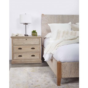 Essentials For Living Eden 3-Drawer Nightstand - Lifestyle 