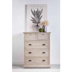 Essentials For Living Eden 5-Drawer High Chest - Lifestyle