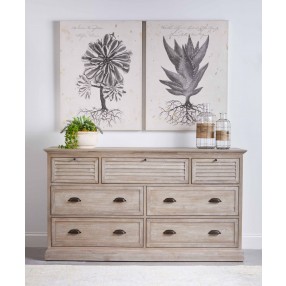 Essentials For Living Eden 7-Drawer Media Dresser - Lifestyle