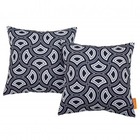 Modway Outdoor Patio Single Pillow in Mask - Set in Front Angle