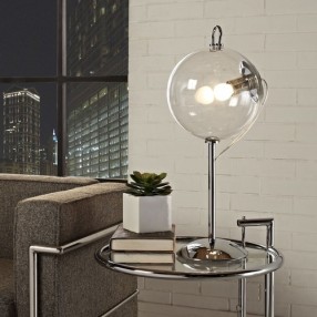 Modway Cheer Table Lamp in Clear