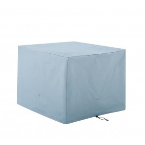 Modway Conway Outdoor Patio Furniture Cover - Light Blue - Front Side Angle