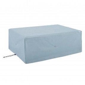 Modway Conway Outdoor Patio Furniture Cover - Gray - Front Angle