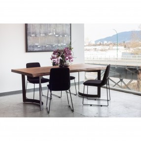 Moe's Home Collection Ruth Dining Chair in Black - Set of Two - Lifestyle
