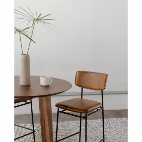Moe's Home Collection Sailor Counter Stool, Brown - Lifestyle