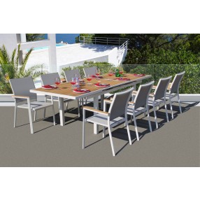 Bellini Home and Garden Essence 9 Pc Dining Set - Lifestyle