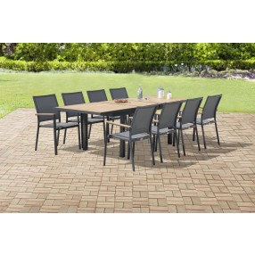 Bellini Home and Garden Essence 9pc Dining Set - Lifestyle