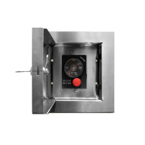 TrueFlame E-Stop Mounting Bracket - Close-up