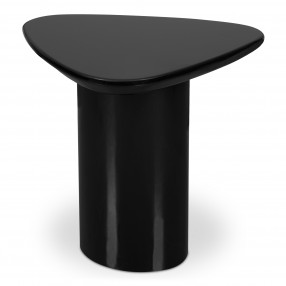Moe's Home Collection Eden Accent Table, Black Lacquer - Front Side Angle
