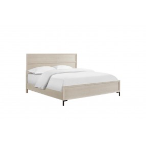 Alpine Furniture Bradley California King Platform Bed - Angled