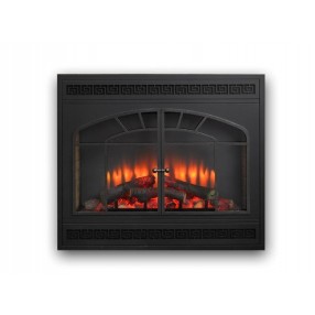 Outdoor Greatroom Company Full Arch Front for GBI Electric Fireplace - Angle
