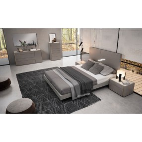 J&M Furniture Faro Premium Bedroom Collection in Grey