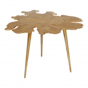Moe's Home Collection Amoeba Side Table - Gold - Front Angle