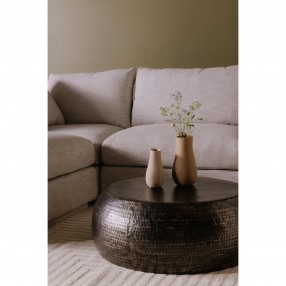 Moe's Home Collection Tabla Coffee Table - Antique Zinc - Lifestyle